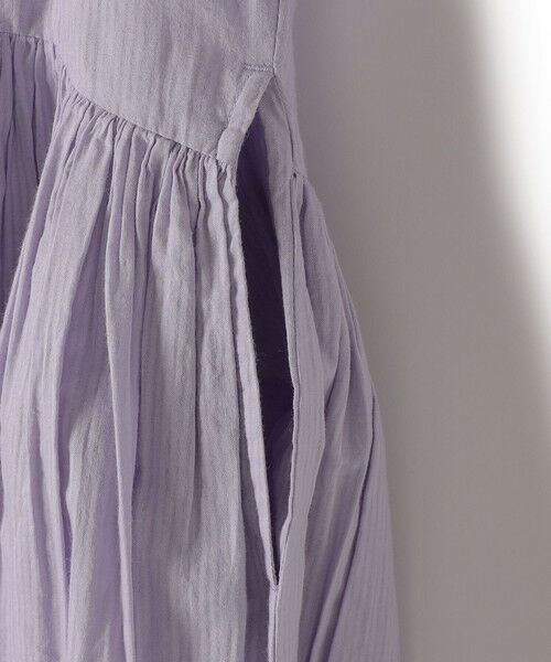 SHIPS / シップス ロング・マキシ丈ワンピース | 《予約》【SHIPS別注】Fanaka:〈手洗い可能〉ストライプ ドビー 羽織 ワンピース | 詳細24