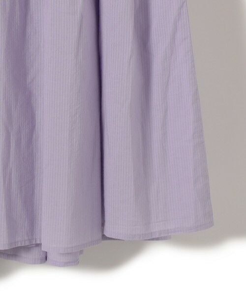 SHIPS / シップス ロング・マキシ丈ワンピース | 《予約》【SHIPS別注】Fanaka:〈手洗い可能〉ストライプ ドビー 羽織 ワンピース | 詳細25