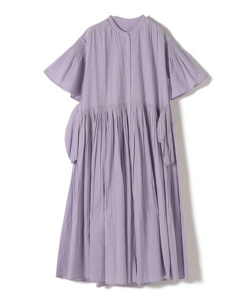 SHIPS / シップス ロング・マキシ丈ワンピース | 《予約》【SHIPS別注】Fanaka:〈手洗い可能〉ストライプ ドビー 羽織 ワンピース | 詳細26