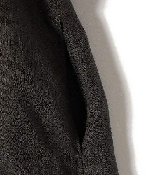 SHIPS / シップス ロング・マキシ丈ワンピース | 《予約》TICCA:〈手洗い可能〉リネン ツイスト スリーブ ワンピース | 詳細18