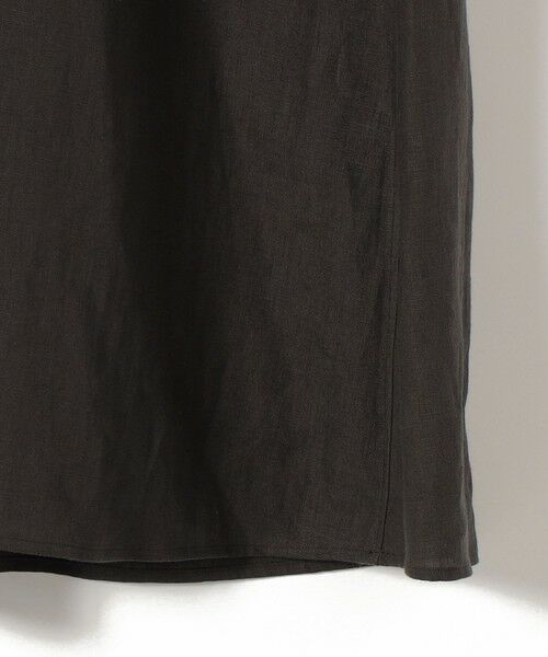 SHIPS / シップス ロング・マキシ丈ワンピース | 《予約》TICCA:〈手洗い可能〉リネン ツイスト スリーブ ワンピース | 詳細19