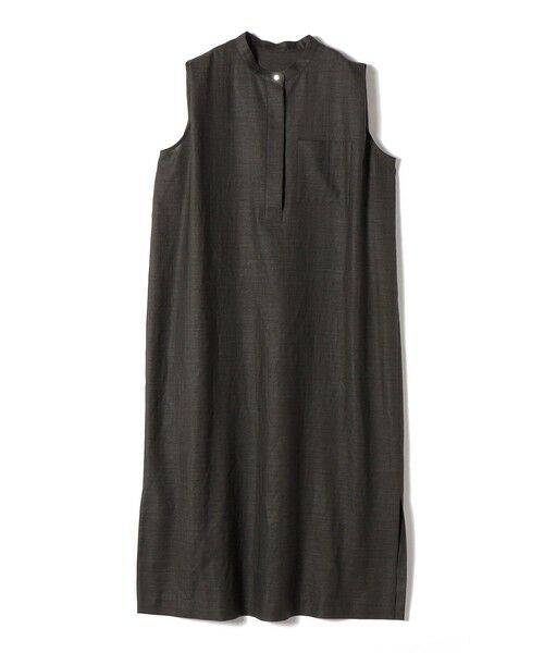 SHIPS / シップス ロング・マキシ丈ワンピース | 【実力派ベーシック】〈接触冷感/UVカット/吸水速乾/洗濯機可能〉SUUSUU タック スリーブ ワンピース | 詳細9