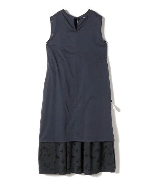 SHIPS / シップス ロング・マキシ丈ワンピース | 《予約》〈手洗い可能〉シアー ジャカード ノースリーブ ワンピース | 詳細24