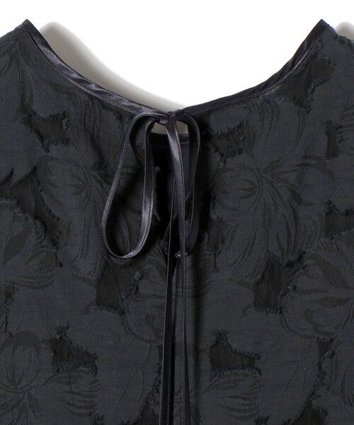 SHIPS / シップス ロング・マキシ丈ワンピース | 《予約》〈手洗い可能〉シアー ジャカード ノースリーブ ワンピース | 詳細26