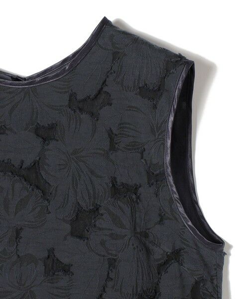 SHIPS / シップス ロング・マキシ丈ワンピース | 《予約》〈手洗い可能〉シアー ジャカード ノースリーブ ワンピース | 詳細27