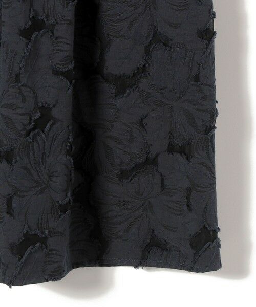 SHIPS / シップス ロング・マキシ丈ワンピース | 《予約》〈手洗い可能〉シアー ジャカード ノースリーブ ワンピース | 詳細29