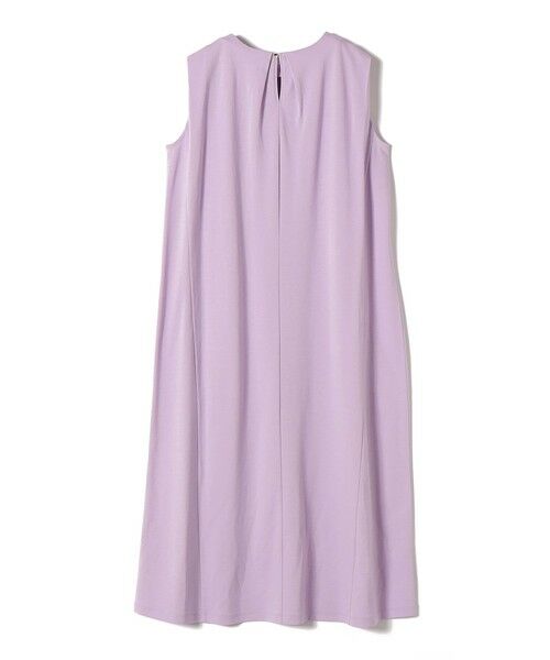 SHIPS / シップス ロング・マキシ丈ワンピース | 《予約》〈接触冷感/吸水速乾/洗濯機可能〉ハイゲージ ポンチ ノースリーブ ワンピース | 詳細30