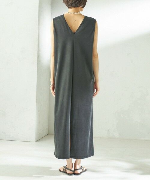 SHIPS / シップス ロング・マキシ丈ワンピース | 《予約》〈手洗い可能〉フィブリル ジャージー 2WAY ワンピース | 詳細14