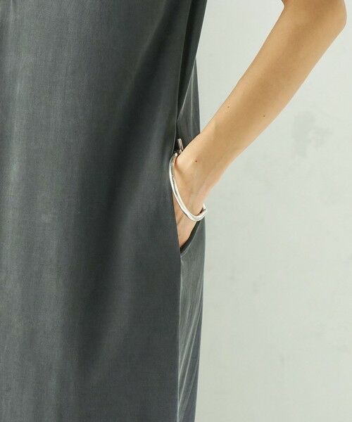 SHIPS / シップス ロング・マキシ丈ワンピース | 《予約》〈手洗い可能〉フィブリル ジャージー 2WAY ワンピース | 詳細17
