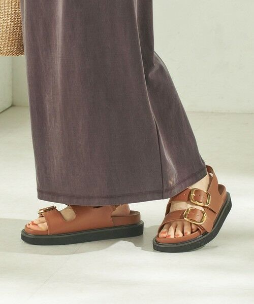 SHIPS / シップス サンダル | 《予約》NORMSCOR: フット ベルト サンダル | 詳細7