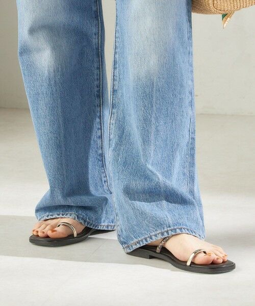 SHIPS / シップス サンダル | 《予約》NICOLAS LAINAS: リング フラット サンダル | 詳細1