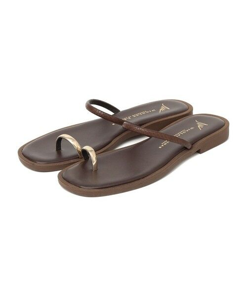 SHIPS / シップス サンダル | 《予約》NICOLAS LAINAS: リング フラット サンダル | 詳細10