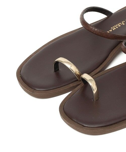 SHIPS / シップス サンダル | 《予約》NICOLAS LAINAS: リング フラット サンダル | 詳細14