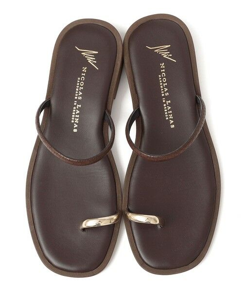 SHIPS / シップス サンダル | 《予約》NICOLAS LAINAS: リング フラット サンダル | 詳細15