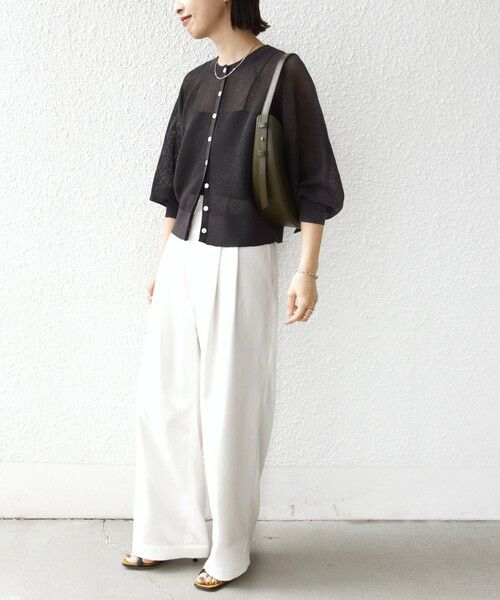 SHIPS / シップス カーディガン・ボレロ | 《予約》〈手洗い可能〉16G カーディガン | 詳細12