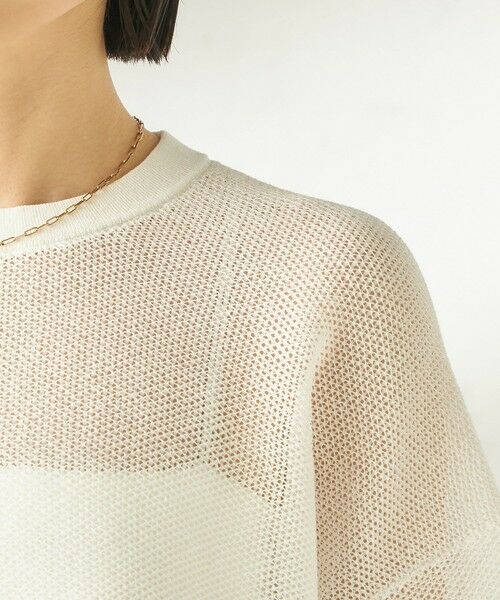 SHIPS / シップス ニット・セーター | 《予約》〈手洗い可能〉16G 半袖 プルオーバー | 詳細17