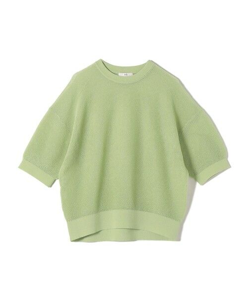 SHIPS / シップス ニット・セーター | 《予約》〈手洗い可能〉16G 半袖 プルオーバー | 詳細27