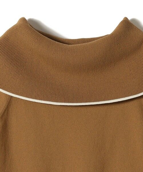 SHIPS / シップス ニット・セーター | 《予約》〈手洗い可能〉綿 ポリエステル 配色 2WAY 半袖 ニット | 詳細29