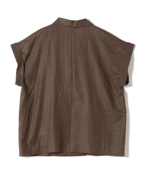 SHIPS / シップス テーラードジャケット | 《予約》〈接触冷感/UVカット/吸水速乾/洗濯機可能〉SUUSUU フレンチ スリーブ 羽織 ジャケット | 詳細30