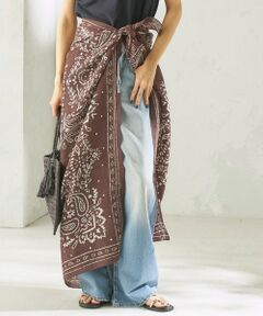 SHIPS / シップス マフラー・ショール・スヌード・ストール | 《予約》【一部SHIPS別注】manipuri: 120*120 STOLE