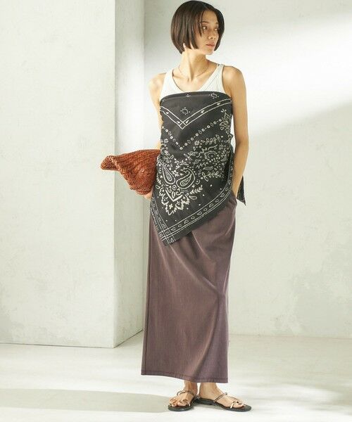 SHIPS / シップス マフラー・ショール・スヌード・ストール | 《予約》【一部SHIPS別注】manipuri: 120*120 STOLE | 詳細1