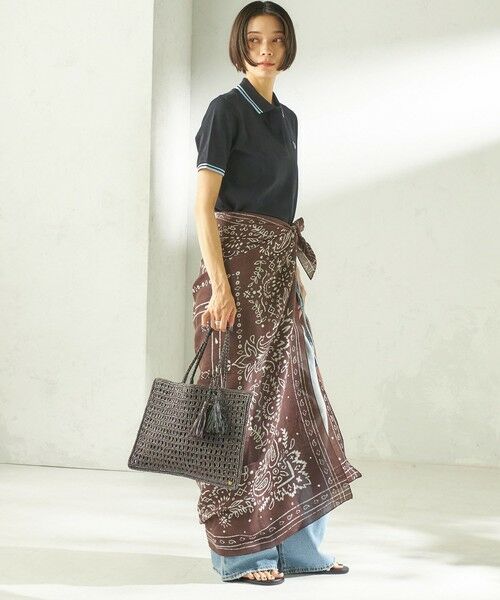 SHIPS / シップス マフラー・ショール・スヌード・ストール | 《予約》【一部SHIPS別注】manipuri: 120*120 STOLE | 詳細23