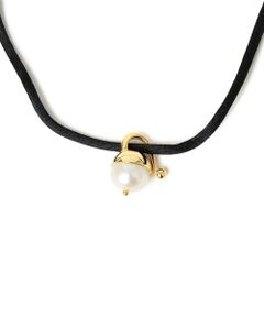 SHIPS / シップス ネックレス・ペンダント・チョーカー | EO:ハーフ パール モチーフ チョーカー