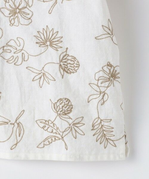 SHIPS / シップス シャツ・ブラウス | SHIPS KIDS:90cm /エンブロイダリー オープンカラー シャツ | 詳細4