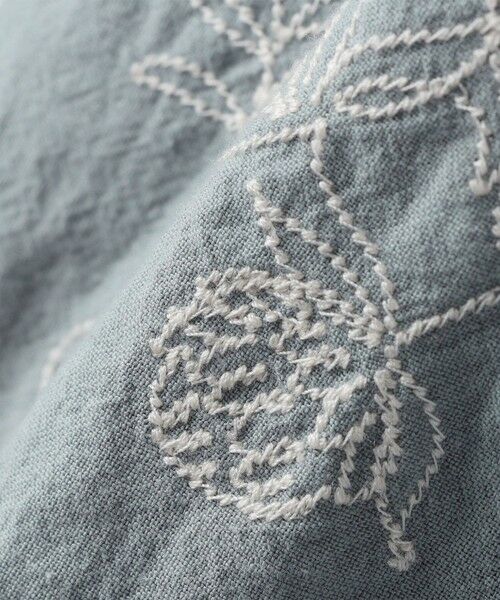 SHIPS / シップス シャツ・ブラウス | SHIPS KIDS:90cm /エンブロイダリー オープンカラー シャツ | 詳細6