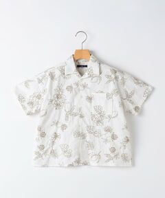 SHIPS / シップス シャツ・ブラウス | SHIPS KIDS:100〜130cm /エンブロイダリー オープンカラー シャツ