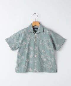 SHIPS / シップス シャツ・ブラウス | SHIPS KIDS:100〜130cm /エンブロイダリー オープンカラー シャツ