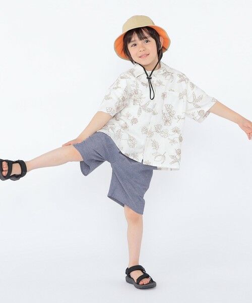 SHIPS / シップス シャツ・ブラウス | SHIPS KIDS:100〜130cm /エンブロイダリー オープンカラー シャツ | 詳細6