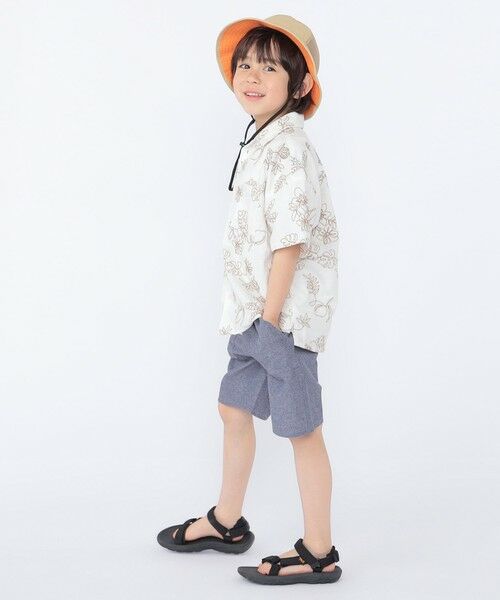 SHIPS / シップス シャツ・ブラウス | SHIPS KIDS:100〜130cm /エンブロイダリー オープンカラー シャツ | 詳細7