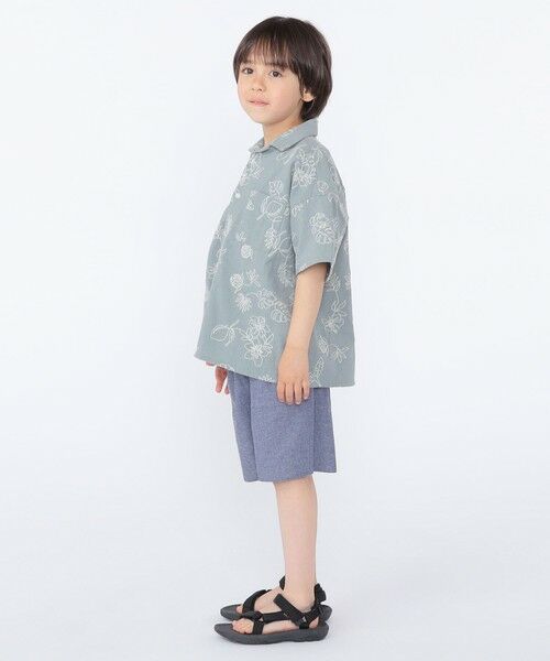SHIPS / シップス シャツ・ブラウス | SHIPS KIDS:100〜130cm /エンブロイダリー オープンカラー シャツ | 詳細18