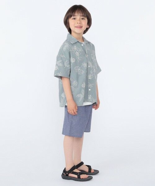 SHIPS / シップス シャツ・ブラウス | SHIPS KIDS:100〜130cm /エンブロイダリー オープンカラー シャツ | 詳細19
