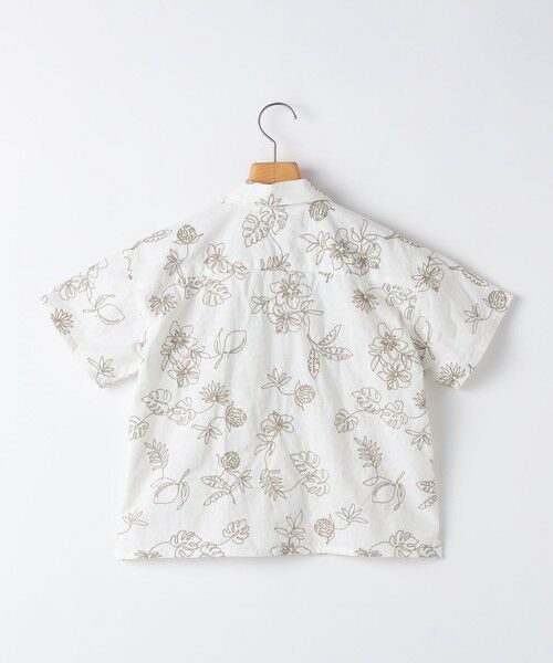 SHIPS / シップス シャツ・ブラウス | SHIPS KIDS:140〜160cm /エンブロイダリー オープンカラー シャツ | 詳細1