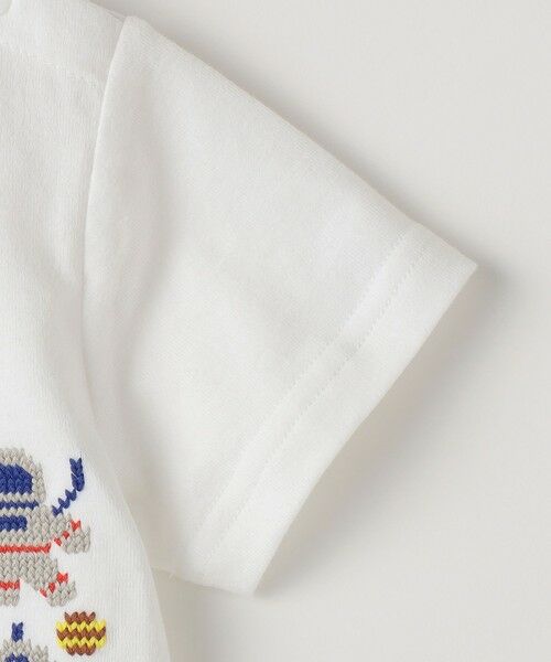 SHIPS / シップス Tシャツ | SHIPS KIDS:80〜90cm / スペース 刺繍 Tシャツ | 詳細3