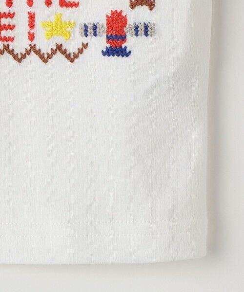 SHIPS / シップス Tシャツ | SHIPS KIDS:80〜90cm / スペース 刺繍 Tシャツ | 詳細4