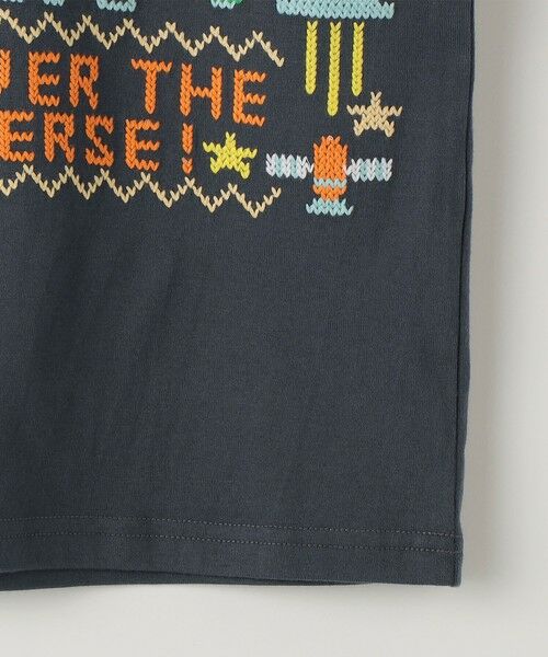 SHIPS / シップス Tシャツ | SHIPS KIDS:100〜130cm / スペース 刺繍 Tシャツ | 詳細5