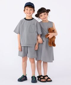 SHIPS / シップス Tシャツ | 【SHIPS KIDS別注】ARCH&LINE:100〜130cm / 〈家族おそろい〉SOLOTEX (R) Tシャツ