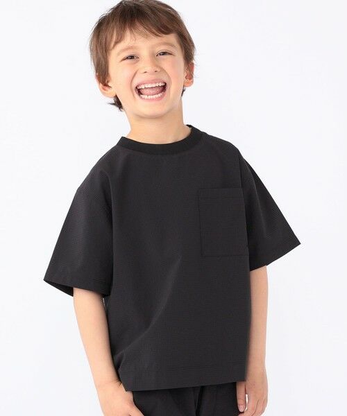 SHIPS / シップス Tシャツ | 【SHIPS KIDS別注】ARCH&LINE:100〜130cm / 〈家族おそろい〉SOLOTEX (R) Tシャツ | 詳細1