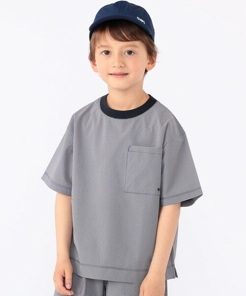 SHIPS / シップス Tシャツ | 【SHIPS KIDS別注】ARCH&LINE:100〜130cm / 〈家族おそろい〉SOLOTEX (R) Tシャツ | 詳細16