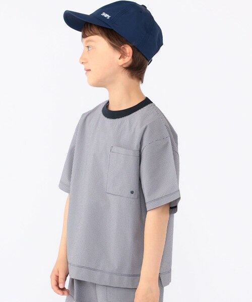 SHIPS / シップス Tシャツ | 【SHIPS KIDS別注】ARCH&LINE:100〜130cm / 〈家族おそろい〉SOLOTEX (R) Tシャツ | 詳細18