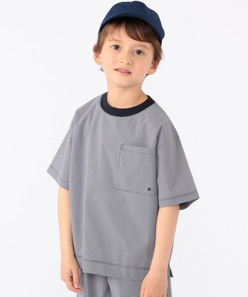 SHIPS / シップス Tシャツ | 【SHIPS KIDS別注】ARCH&LINE:100〜130cm / 〈家族おそろい〉SOLOTEX (R) Tシャツ | 詳細19