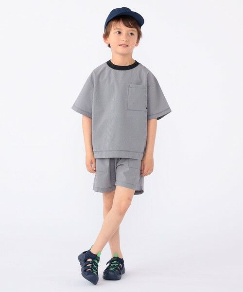 SHIPS / シップス Tシャツ | 【SHIPS KIDS別注】ARCH&LINE:100〜130cm / 〈家族おそろい〉SOLOTEX (R) Tシャツ | 詳細21
