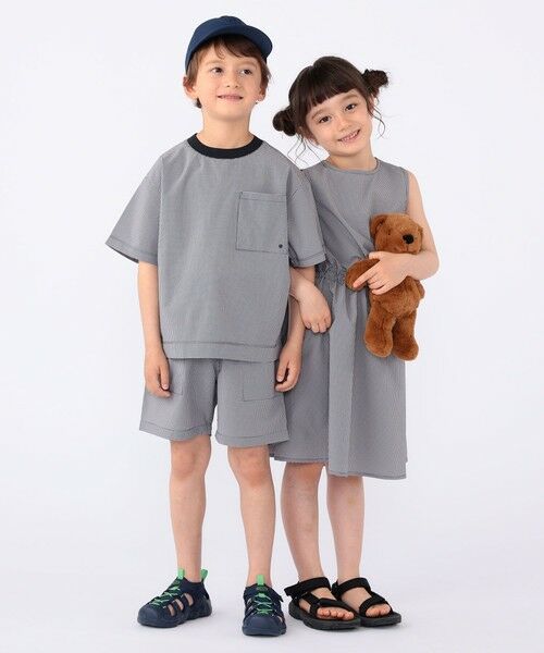 SHIPS / シップス Tシャツ | 【SHIPS KIDS別注】ARCH&LINE:100〜130cm / 〈家族おそろい〉SOLOTEX (R) Tシャツ | 詳細27