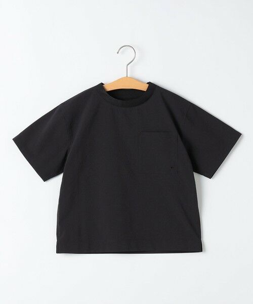 SHIPS / シップス Tシャツ | 【SHIPS KIDS別注】ARCH&LINE:140〜160cm / 〈家族おそろい〉SOLOTEX(R) Tシャツ（ブラック）