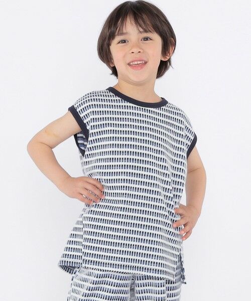 SHIPS / シップス タンクトップ | SHIPS KIDS:100〜130cm / ジャカード ノースリーブ カットソー | 詳細13