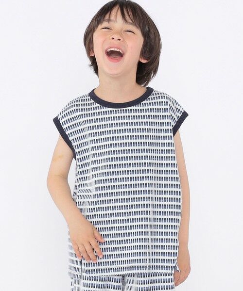 SHIPS / シップス タンクトップ | SHIPS KIDS:100〜130cm / ジャカード ノースリーブ カットソー | 詳細14