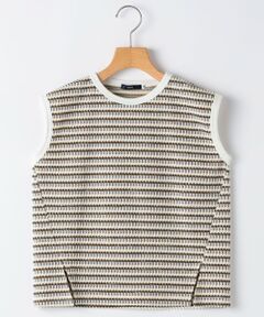 SHIPS / シップス タンクトップ | SHIPS KIDS:140cm / ジャカード ノースリーブ カットソー